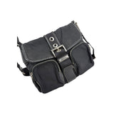 Prada Black Nylon Shoulder Bag
