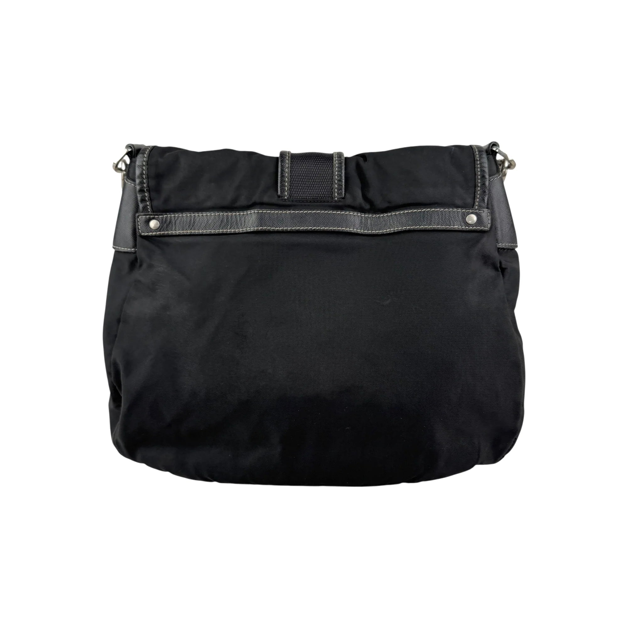 Prada Black Nylon Shoulder Bag