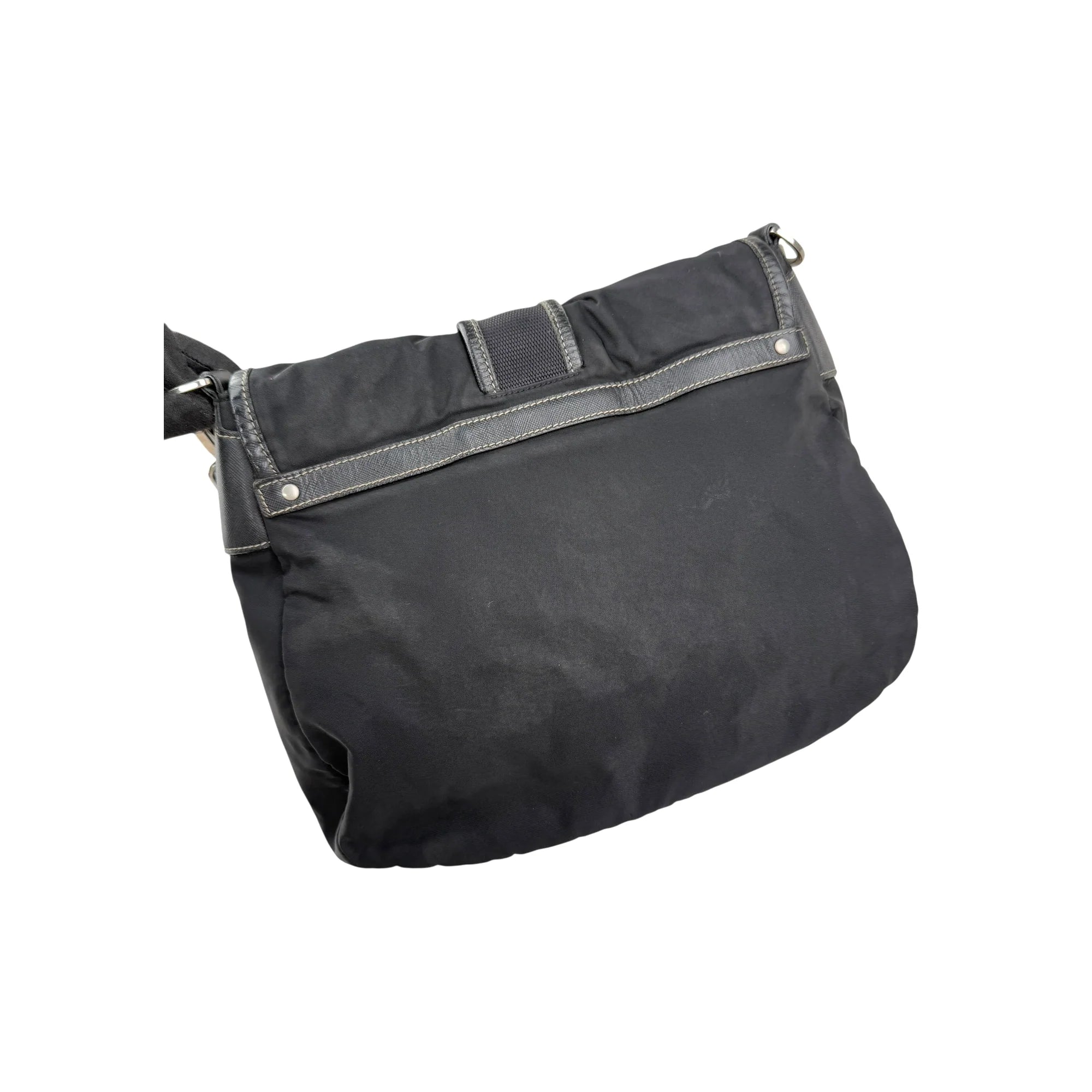 Prada Black Nylon Shoulder Bag