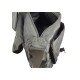 Prada Black Vela Nylon Buckle Messenger Bag