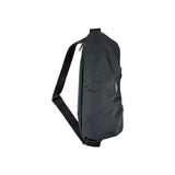 Prada Black Vela Nylon Buckle Messenger Bag