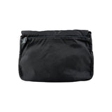 Prada Black Vela Nylon Buckle Messenger Bag