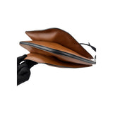 Prada Brown City Calf Leather Margit Shoulder Bag