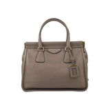 Prada Large Calfskin Framed Tote