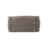 Prada Large Calfskin Framed Tote