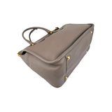 Prada Large Calfskin Framed Tote