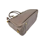 Prada Large Calfskin Framed Tote