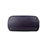 Prada Purple Vitello Daino Leather Medium Tote
