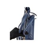 Prada Royal Blue Leather City Sport Handbag