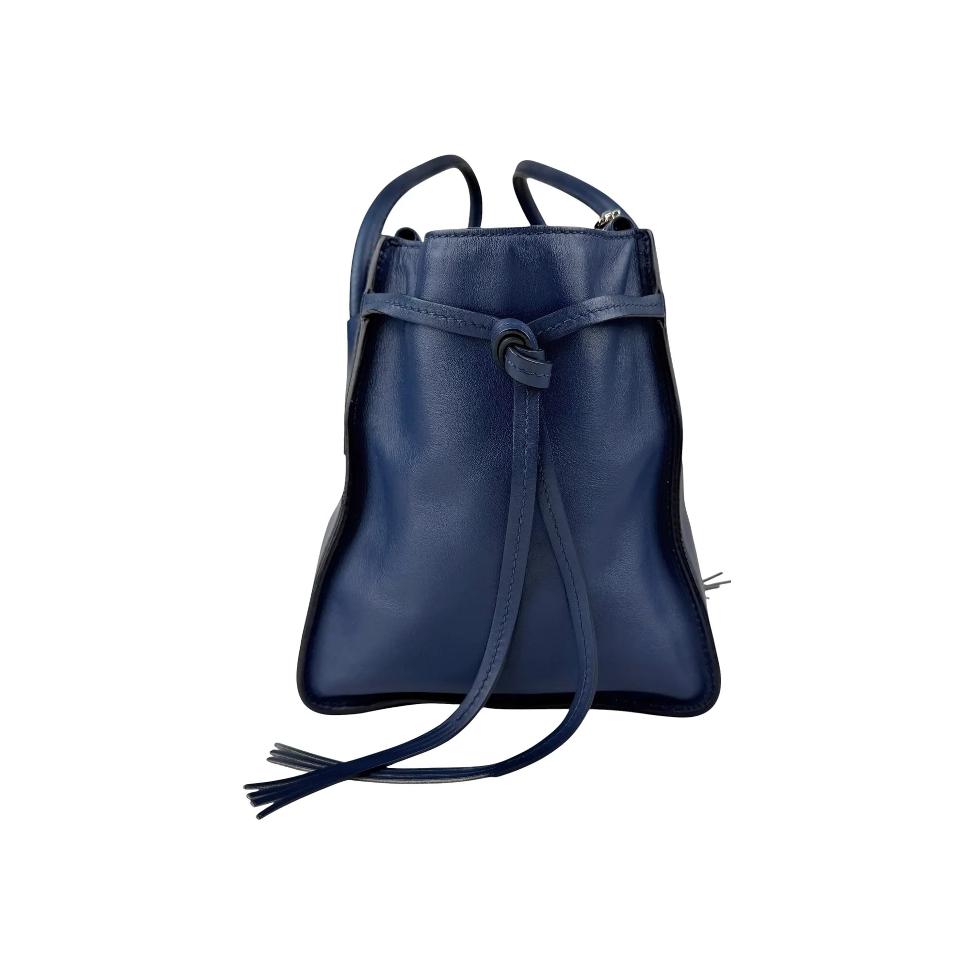Prada Royal Blue Leather City Sport Handbag