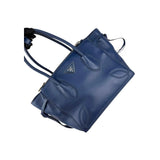 Prada Royal Blue Leather City Sport Handbag
