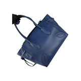 Prada Royal Blue Leather City Sport Handbag