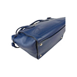 Prada Royal Blue Leather City Sport Handbag