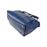 Prada Royal Blue Leather City Sport Handbag