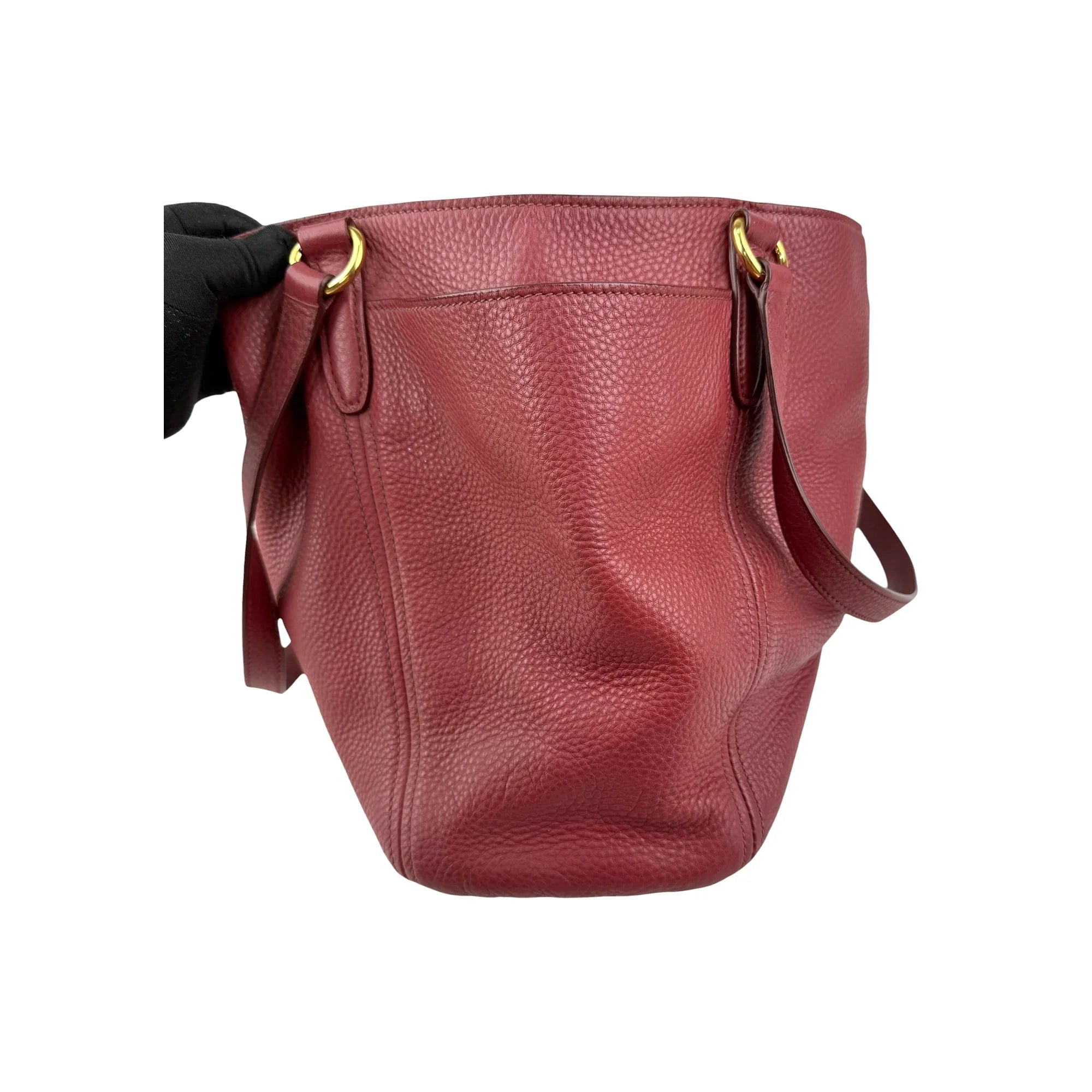 Prada Vitello Daino Shopping Tote