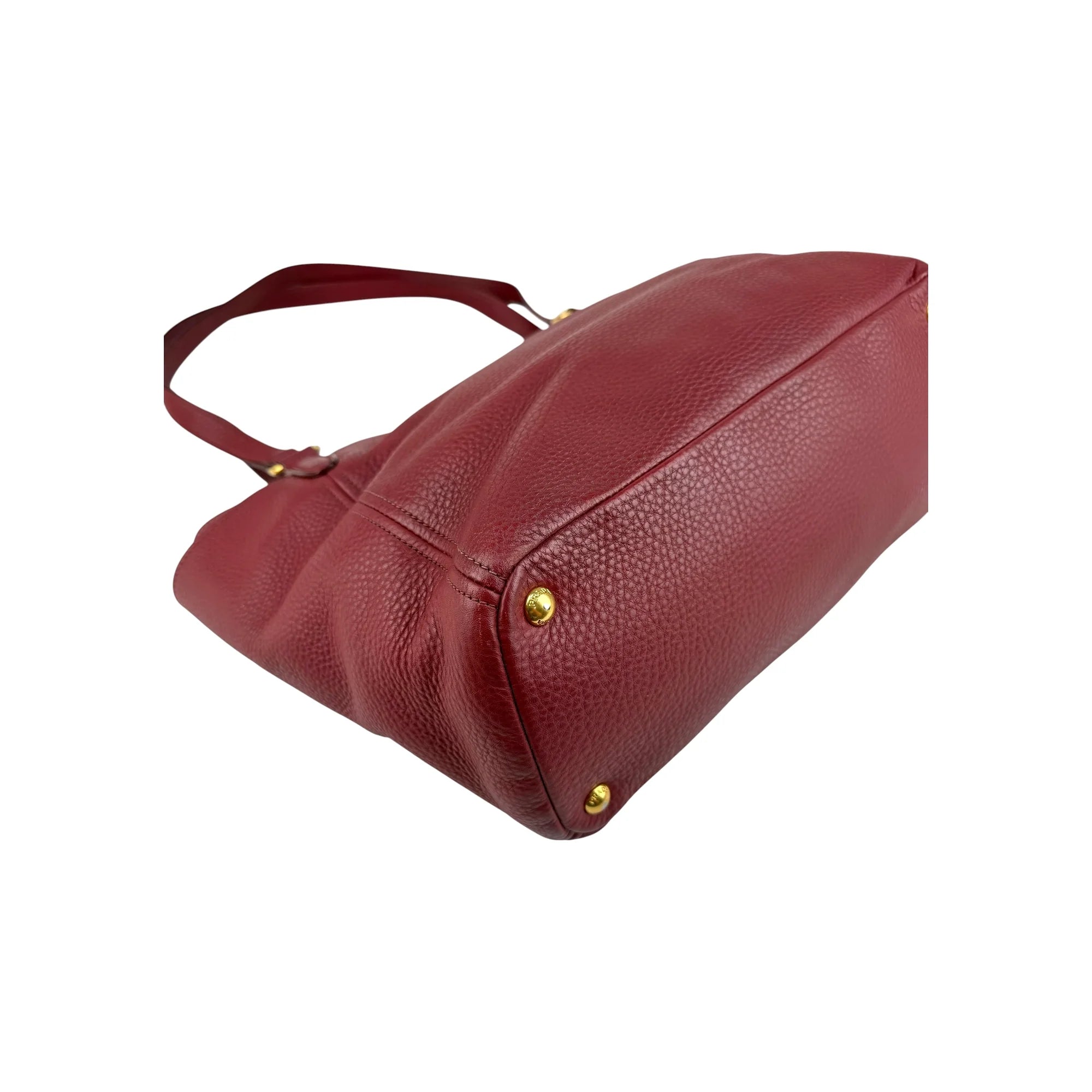 Prada Vitello Daino Shopping Tote