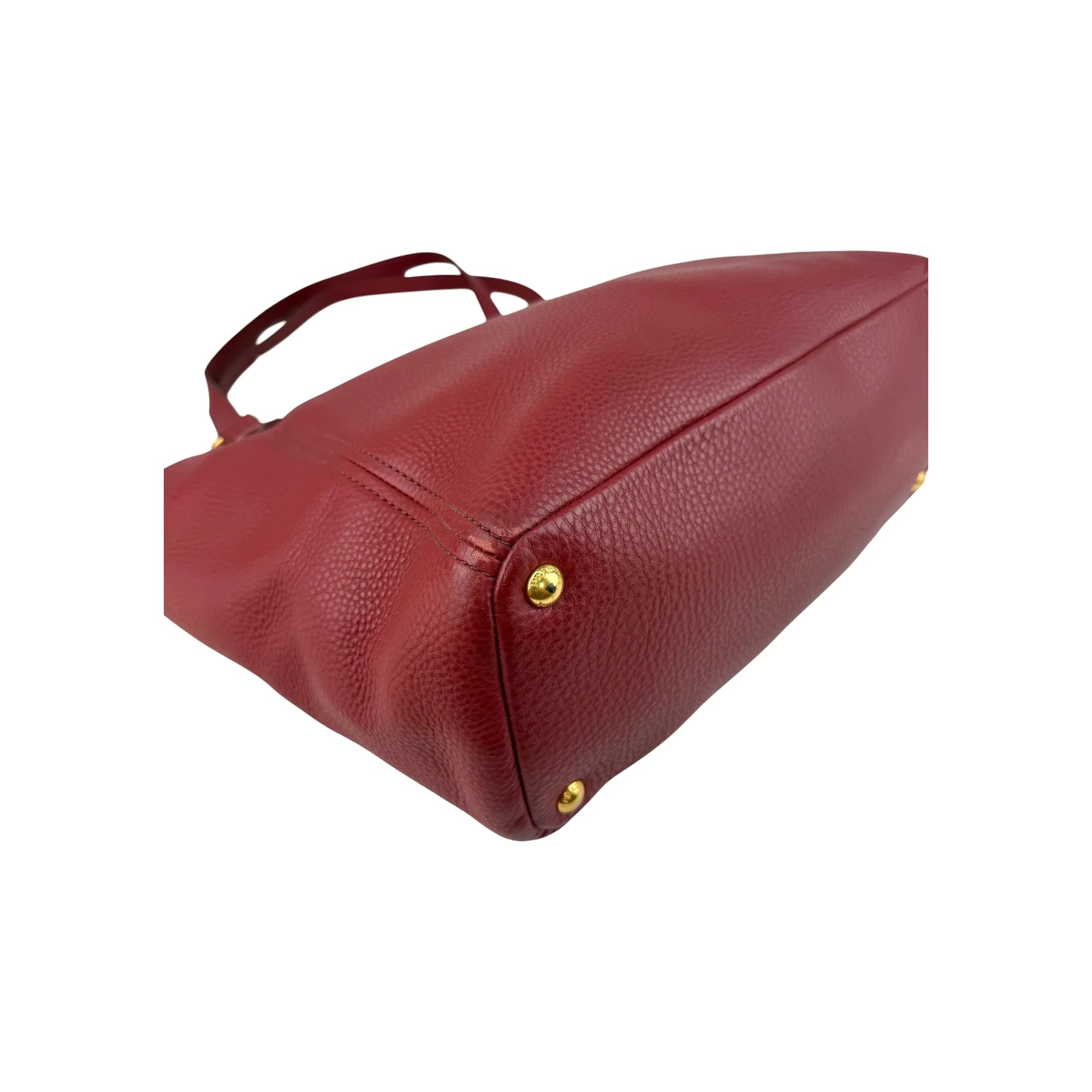 Prada Vitello Daino Shopping Tote