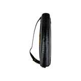 Saint Laurent Black Crocodile Embossed Patent Leather Manhattan Small Flap Bag