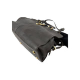 Saint Laurent Grey Calfskin Leather Cabas Chyc Bag