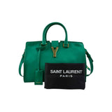 Saint Laurent Y Chyc Cabas Green Tote Bag