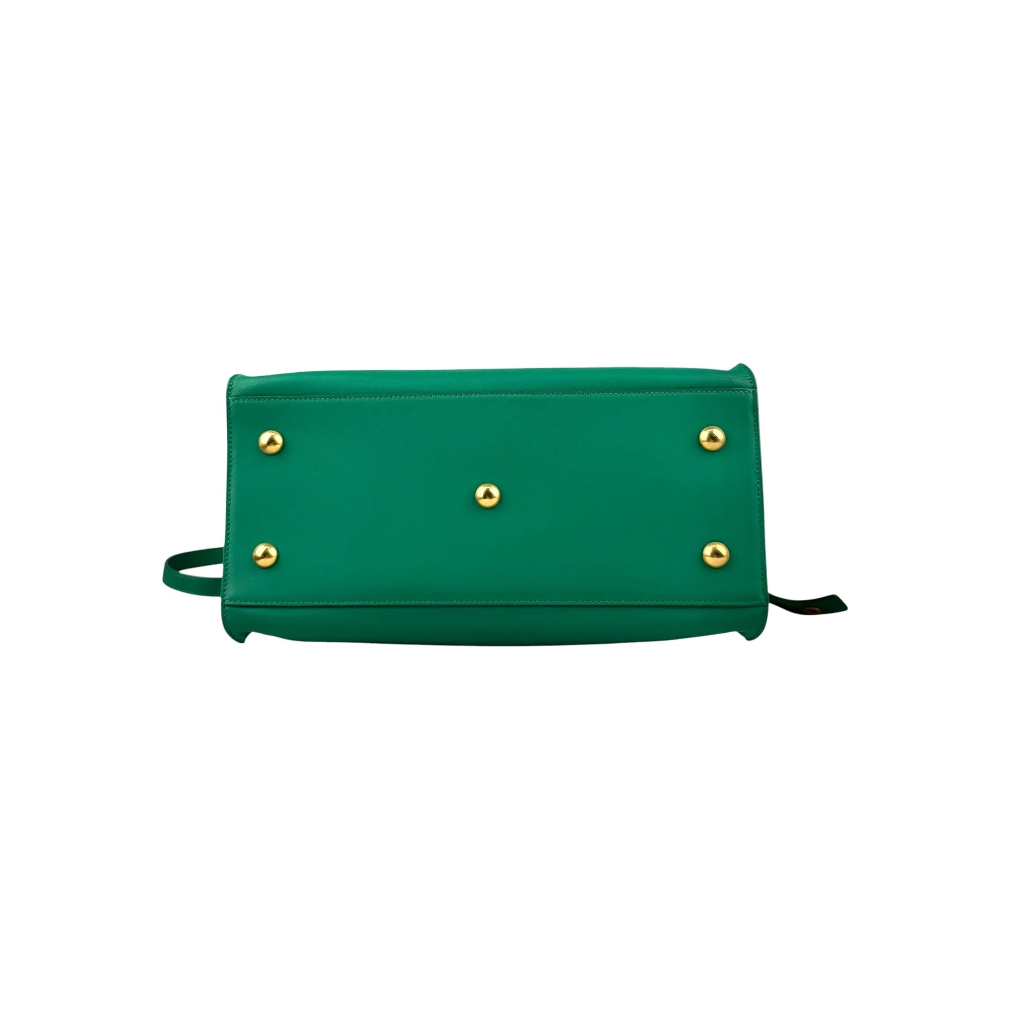 Saint Laurent Y Chyc Cabas Green Tote Bag