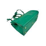 Saint Laurent Y Chyc Cabas Green Tote Bag