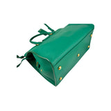 Saint Laurent Y Chyc Cabas Green Tote Bag