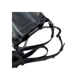 Salvatore Ferragamo Calfskin Bow Bucket Bag Black