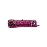 Valentino Pink Quilted Patent Leather Rockstud Spike Chain Shoulder Bag